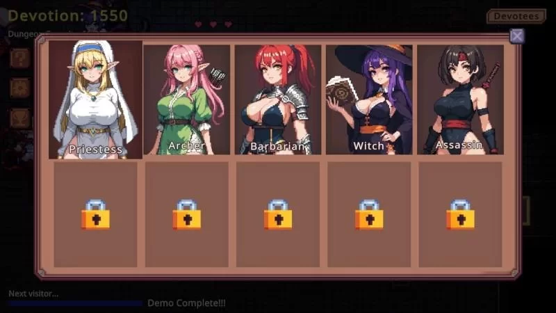 [SLG/官方中文] 祭献地牢 v1.2c官中汉化(Dun Geon Devotion)[229 MB][FM直连/转度盘]